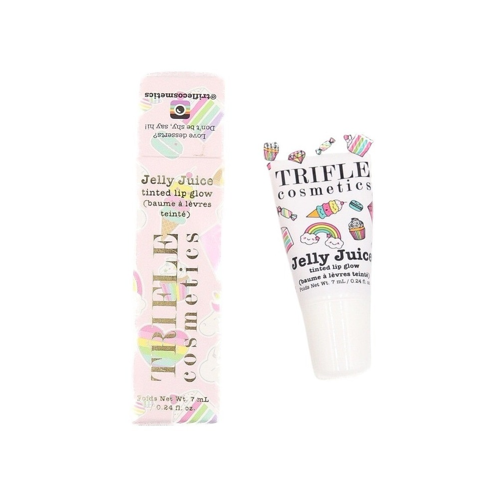Trifle Cosmetics - Jelly Juice Tinted Lip Glow - Raspberry - 7 mL / 0.24 fl. oz.